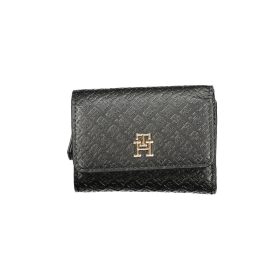  Dámska peňaženka Tommy Hilfiger čierna 12 x 9 x 3 cm