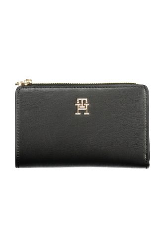  Dámska peňaženka Tommy Hilfiger čierna 16 x 10 x 3 cm