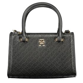   Čierna dámska kabelka Tommy Hilfiger, taška cez rameno 19 x 13 x 7 cm