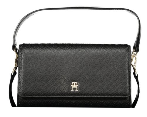  Čierna dámska kabelka Tommy Hilfiger, taška cez rameno 26 x 15 x 7 cm