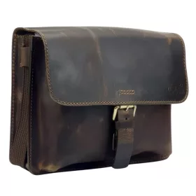    Kožená bočná kabelka Vicenza v športovom štýle, crossbody kabelka