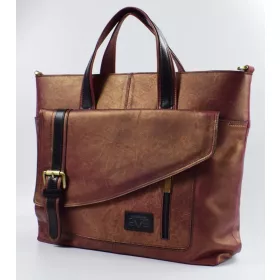    Dámska kožená kabelka Blazek&Anni s priehradkou na notebook 41 x 29 x 10 cm.