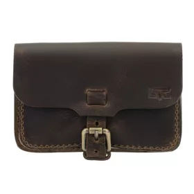  Blažek veľká sťahovacia kožená taška na opasok 18 cm