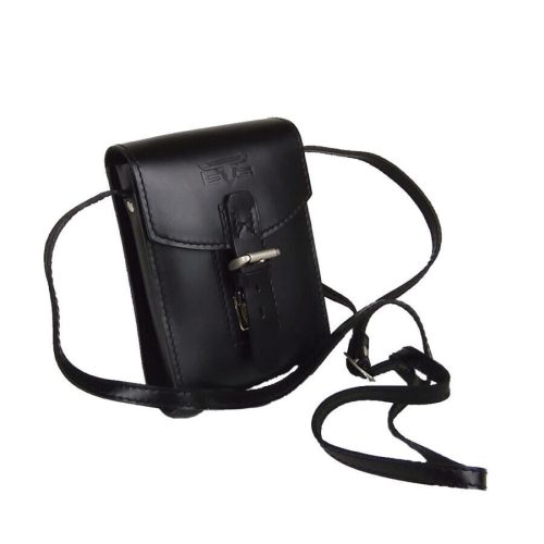  Blázek&Anni malá kožená bočná kabelka, taška cez rameno 22x14,5 cm