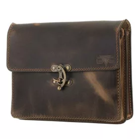    Vyťahovacia dámska kožená taška cez rameno Blázek&Anni swing lock