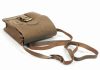  Blazek&Anni: Malá bočná unisex kabelka z byvolej kože s držiakom na pero a vreckom 19x16 cm