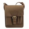  Dvojkomorová bočná taška z byvolej kože 27x21 cm