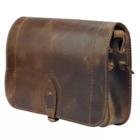  Veľká kožená lovecká taška Blažek, taška cez rameno