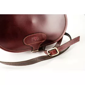    Malá kožená lovecká taška Blazek&Anni, kožená taška cez rameno