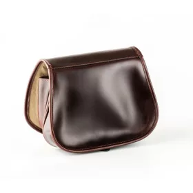  Kožená lovecká taška s vypuklou kvetinovým vzorom