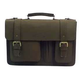    Trojitý pánsky kufrík z byvolej kože Blazek&Anni Giant s držiakom na pero