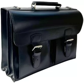    Akordeónová sťahovacia kožená pánska aktovka 42 x 30 cm.