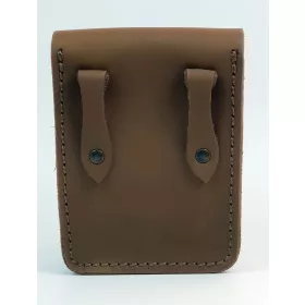    Veľká stojaca taška na opasok z byvolej kože Blazek&Anni