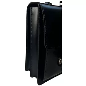    Obrovská dvojkomorová, sťahovacia pánska kožená aktovka 45 x 31,5 cm.