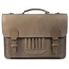  Pánska aktovka z byvolej kože so šiestimi držiakmi na perá, 41 x 29 cm.