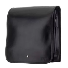    Blázek&Anni dlhé veko, kožená bočná taška, taška cez rameno 32x29,5 cm