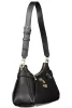  Dámska čierna kabelka cez rameno Guess Jeans 27 x 16 x 9 cm