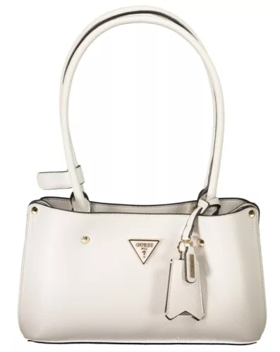  Dámska kabelka cez rameno Guess jeans ecru 30 x 16 x 9 cm