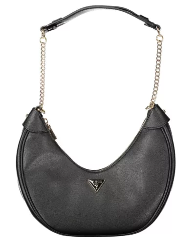  Dámska čierna kabelka cez rameno Guess Jeans 29 x 23 x 12 cm