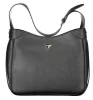  Čierna dámska kabelka cez rameno Guess Jeans, bočná taška 32 x 27 x 10 cm