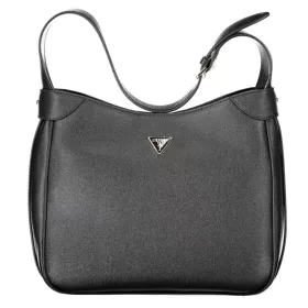    Čierna dámska kabelka cez rameno Guess Jeans, bočná taška 32 x 27 x 10 cm