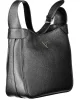  Čierna dámska kabelka cez rameno Guess Jeans, bočná taška 32 x 27 x 10 cm