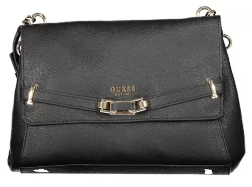  Dámska čierna kabelka cez rameno Guess Jeans 35 x 22 x 9 cm