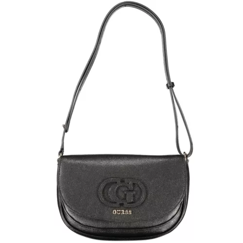  Dámska čierna kabelka cez rameno Guess 24 x 17 x 4 cm