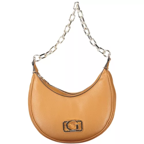  Dámska kabelka cez rameno Guess v koňakovej farbe 26 x 15 x 10 cm