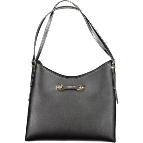  Dámska kabelka Guess jeans čierna 33 x 28 x 10 cm