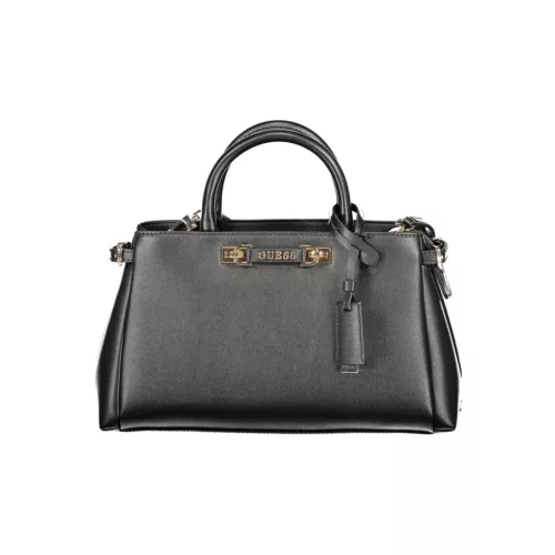  Dámska kabelka Guess jeans čierna 34 x 20 x 10 cm