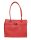  Bonacci Cinzia červená talianska kožená dámska kabelka, taška cez rameno