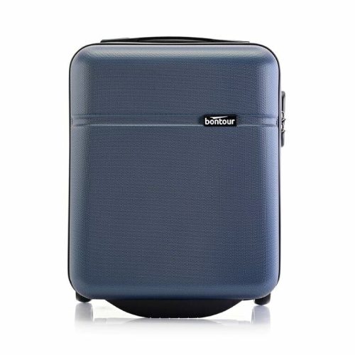  Bontour CabinOne modrý, tvrdostenný, Wizzair, kabínový kufor Ryanair 40×30×20 cm