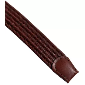  Čierny, tenký, pánsky kožený opasok, 130 cm