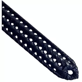  Čierny, tenký, pánsky kožený opasok, 130 cm