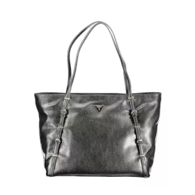    Dámska čierna kabelka cez rameno Guess, nákupná taška 40 x 30 x 10 cm