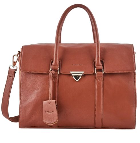  Dámska kožená taška na notebook Burkely Secret Sage Workbag, taška cez rameno, kabelka 14"