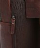  Burkely Starožitný Avery tmavohnedý kožený batoh s držiakom na notebook 15,6"