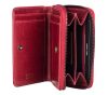  Dámska kožená peňaženka Burkely Edgy Eden červená s RFID ochranou
