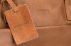  Kožená taška na notebook Burkely Vintage Doris z koňakovej kože, bočná taška 15,6''