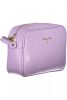  Dámska kožená kabelka cez rameno Patrizia Pepe fialovej farby 22 x 16 x 7 cm