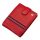  Výberová saténová červená kožená peňaženka so širokým remienkom