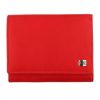  Výber dámskej koženej lakovanej peňaženky červenej farby