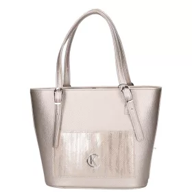    Karen Oliwia čierno-grafitová dámska vláknitá kožená kabelka, taška cez rameno