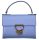  Dámska kožená kabelka Coccinelle svetlomodrá 22 x 18 x 5 cm