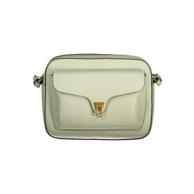  Dámska kabelka Coccinelle zelená 26 x 20 x 12 cm