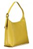  Dámska kožená kabelka cez rameno Coccinelle žltá 31 x 31 x 11 cm