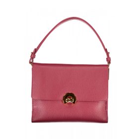  Dámska kožená kabelka Coccinelle magenta 23 x 18 x 9 cm