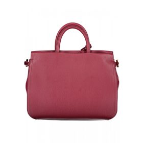  Dámska kožená kabelka Coccinelle magenta 34 x 26 x 12 cm