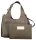 Coccinelle C-Easy sötét taupe női marhabőr hobó válltáska 20 x 15 x 13 cm